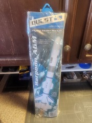 Quest Flying Model Rocket Kit Harpoon QST 3008. NOS