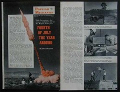 Large Scale Model Rocket Research 1954 Pacific Rocket Society article