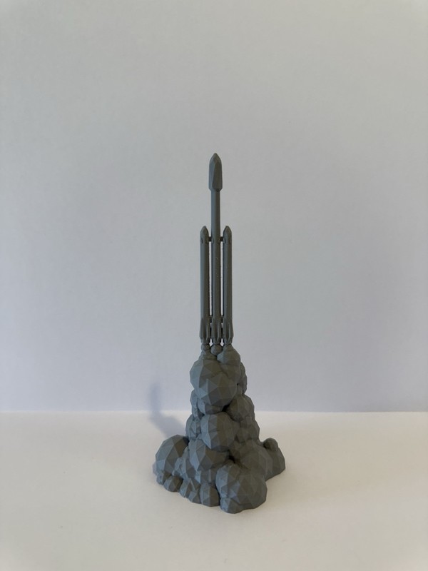 SpaceX Falcon 9 Heavy Model Figure gallery