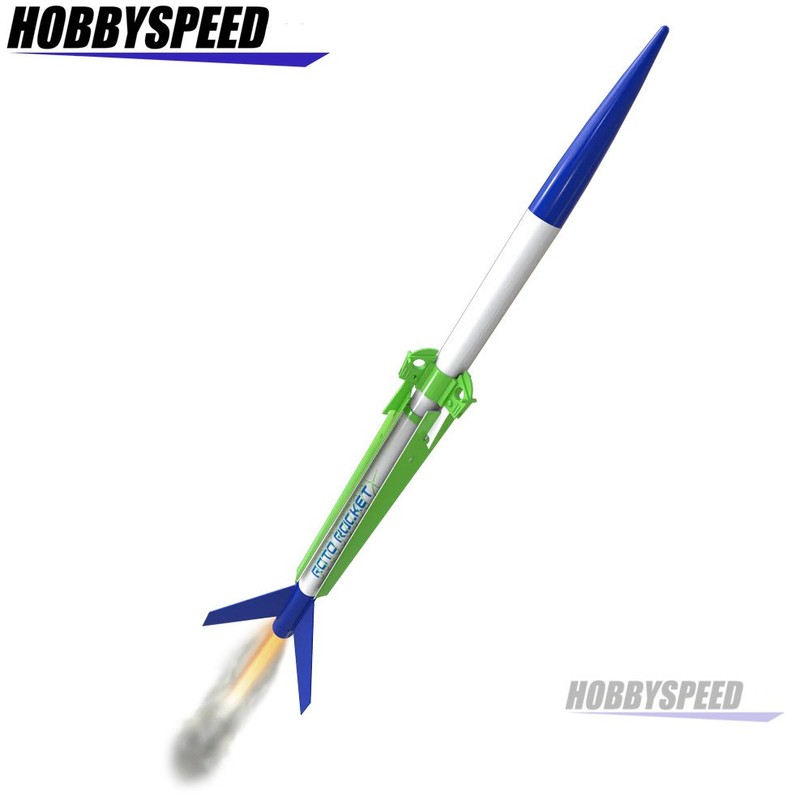 ESTES ROTO ROCKET BEGINNER KIT model launch nasa space parachute EST1322 NEW gallery