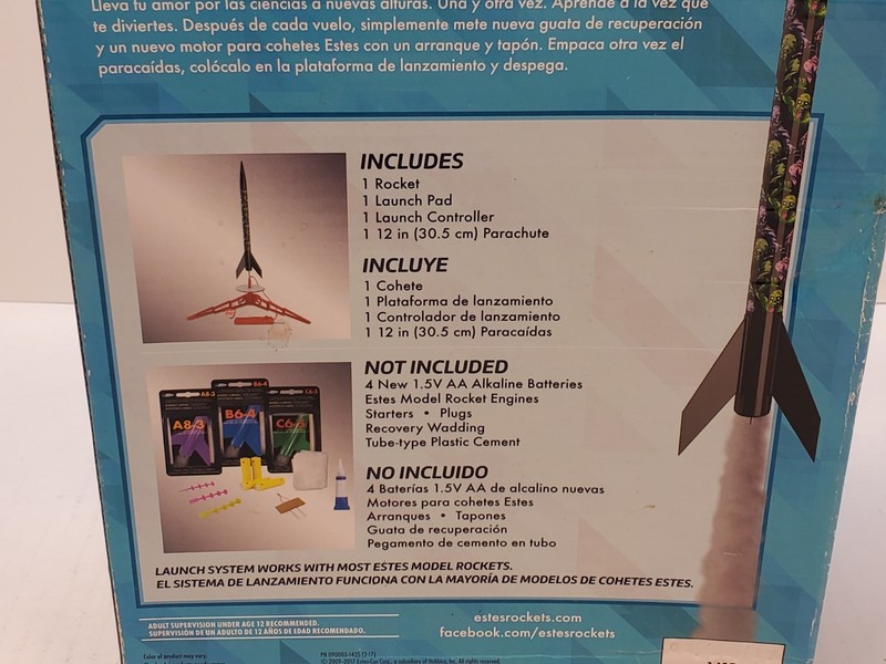 ESTES 1435 Zombie Flying Model Rocket Launch Kit Space Rocket gallery