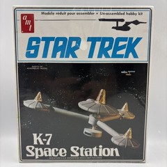 Vintage AMT Star Trek K-7 Space Station Model Kit S955 Original New Sealed