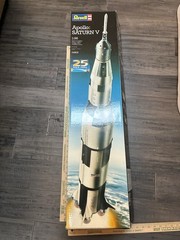 Revell 1:96 Apollo Saturn V Rocket Kit 04805 – 25th Anniversary Edition Unbuilt
