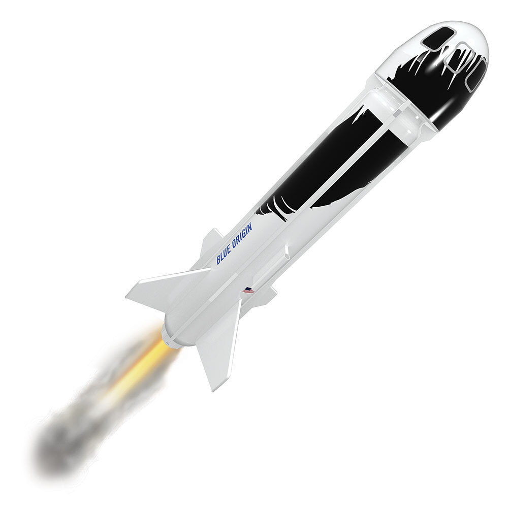 Estes Flying Model Rocket Kit Boxed Blue Origin Builders Kit EST 7315 gallery