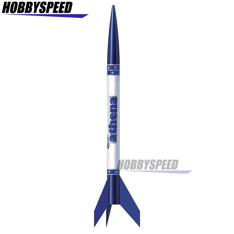 ESTES ATHENA BEGINNER FLYING MODEL ROCKET KIT launch nasa space EST2452 NEW gallery
