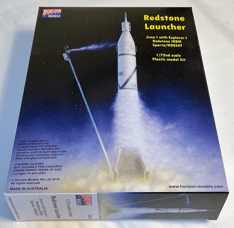 Horizon Models REDSTONE LAUNCHER Rocket 1/72 Scale Plastic Model Kit NEW gallery