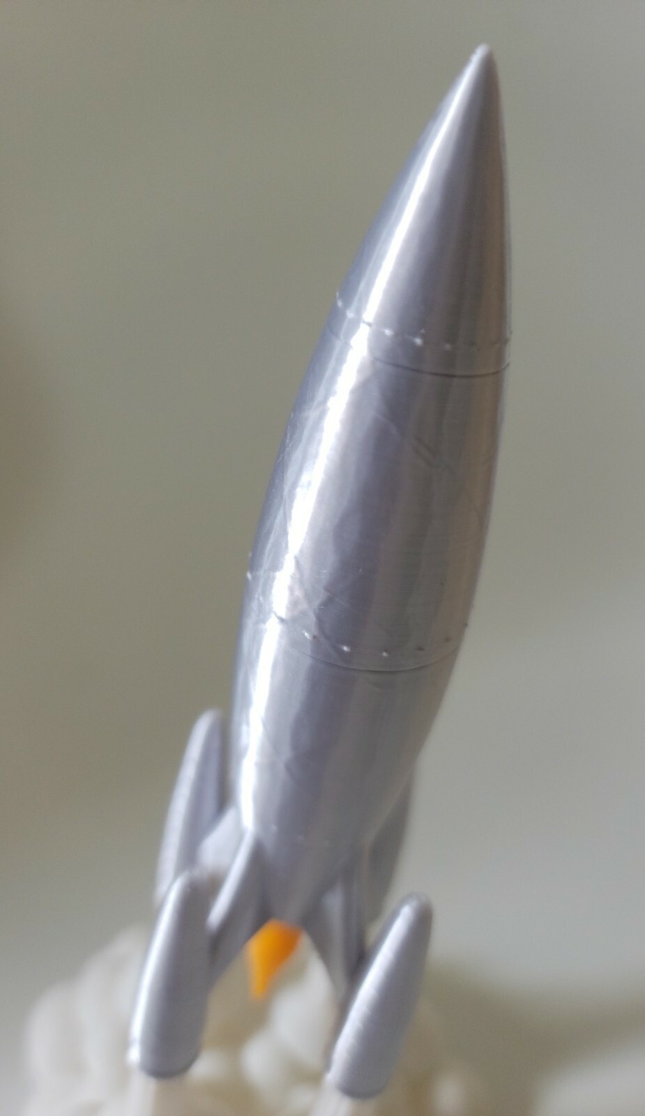 3D Printed Rocket Model, Scifi Space Rocket, Aerospace & Science Decor 7.6" gallery
