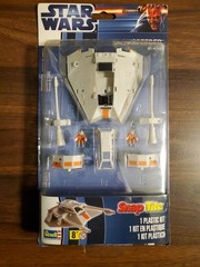 2012 Revell Star Wars 4″ Snowspeeder Mini-Snaptite Model Kit 85-8340 New In Box!