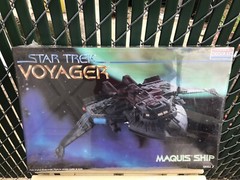 Vintage~ 1995~ STAR TREK~ Voyager~ Maquis Ship ~ 3605 Model Kit~ NEW In BOX