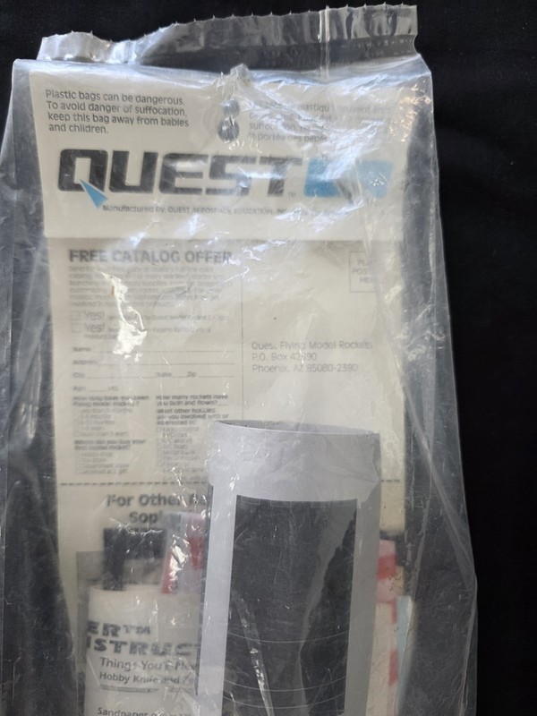 Quest Vintage Model Rocket DC-Y Space Clipper #3004 gallery