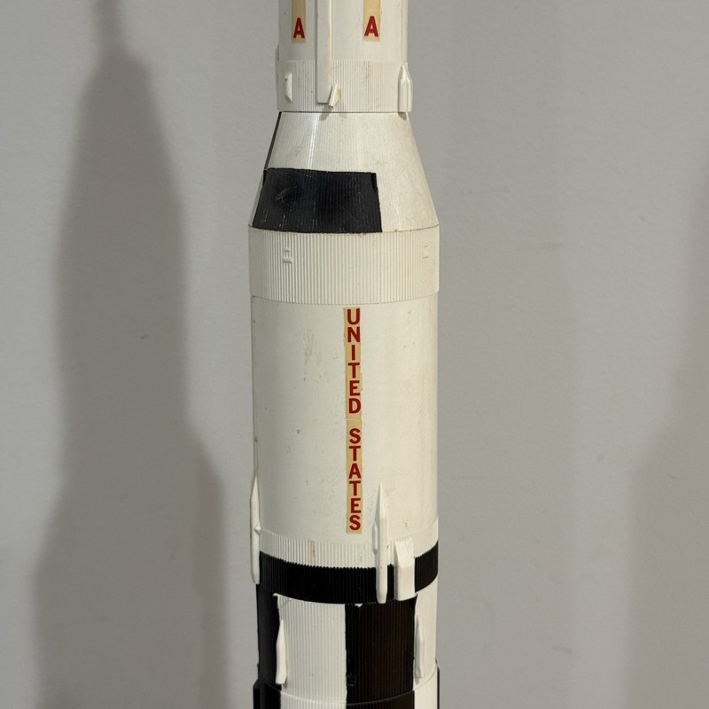 Vintage Apollo Saturn V Rocket Built Model 29” NASA Space 1:144 gallery