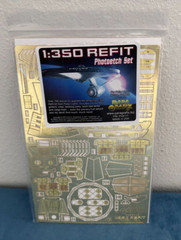 Paragrafix Refit Starship Photoetch Set 1/350 FOR KIT Polar Lights 949 PGX111