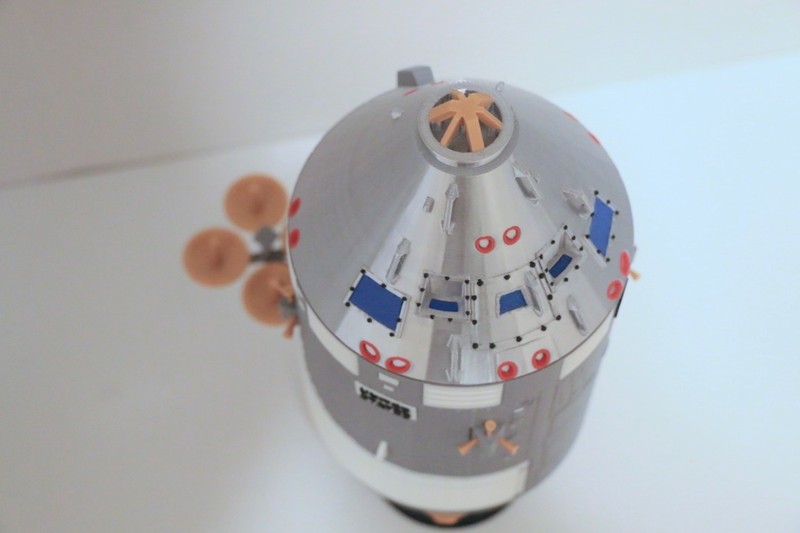 Detailed 1/32 Scale Apollo Command Service Module CSM Spacecraft Removable CM gallery