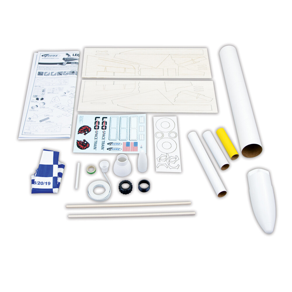 Estes Flying Model Rocket Kit LEO Space Train EST 7285 gallery