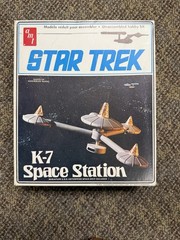 AMT Star Trek K7 Space Station Plastic Model Kit #S955