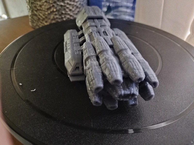 Battlestar Pegasus 3D Resin Print 11.5" In Length gallery