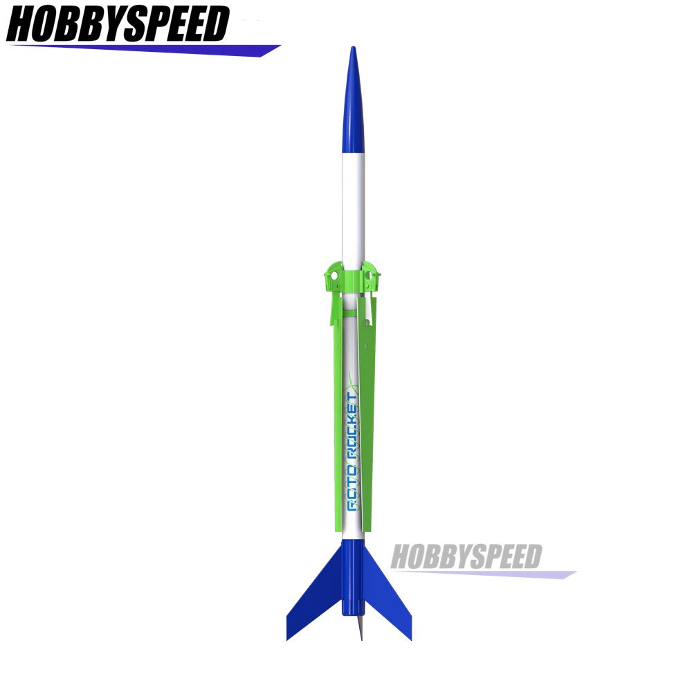 ESTES ROTO ROCKET BEGINNER KIT model launch nasa space parachute EST1322 NEW gallery