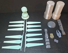 Rare RedShirt Models 3D/Resin Printed Parts For A Spacecraft-See Details!