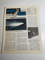 Estes Flying Model Rocket News 1973 Vol.13 No.4 Very Good Catalog Rocketry