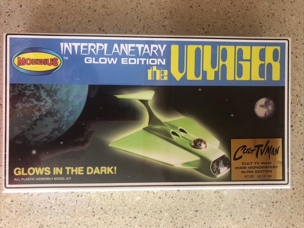 MOEBIUS "THE VOYAGER" GLOWS IN THE DARK LIMITED EDITION CultTVMan 292/500