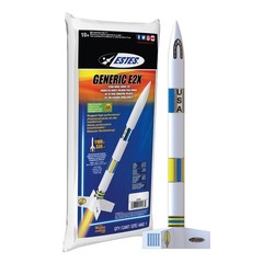 Estes 2008 Generic E2X Rocket-Building Kit, Beginner Customizable Flying-Rocket-