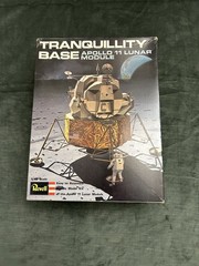 Revell Tranquility Base Moon Space Model Kit, Opened Box