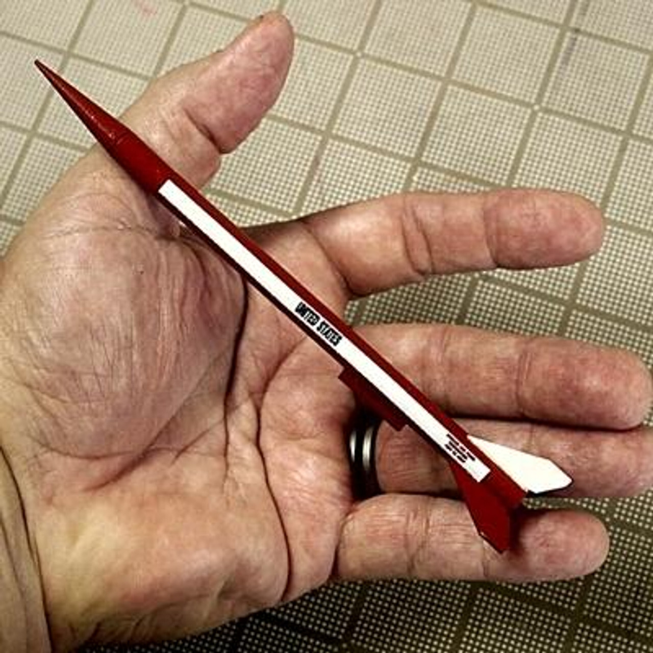 ASP Flying Model Rocket Kit Micro Black Brant III ASP KBB3-MM gallery