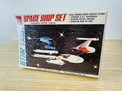 AMT-ERTL Star Trek Model Space Ship Set 1983 Edition SEALED SHRINK (a)