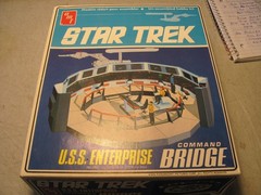 Model kit AMT Star Trek U.S.S. Enterprise Command Bridge.1975 Paramount
