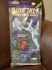 1975 Estes Star Trek Klingon Battle Cruiser Rocket Kit #1274 Sealed
