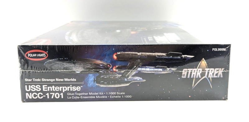 Polar Lights 1/1000 Star Trek Strange New Worlds USS Enterprise Model Kit Sealed gallery