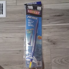 Estes Polaris Space Rocket Unassembled Kit Skill Level 2 Not Painted MPN 2174