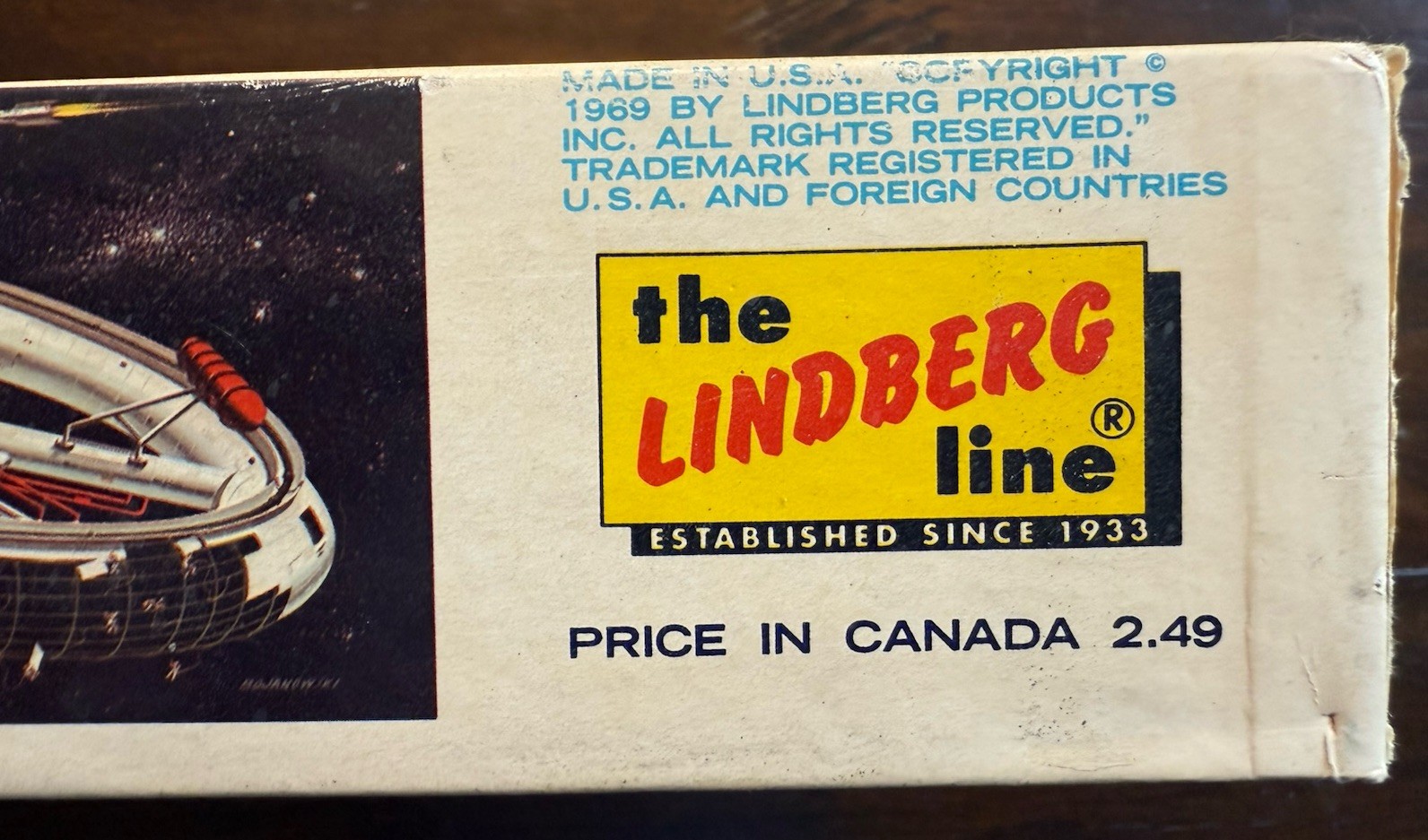 1975 LINDBERG MARS PROBE SPACE STATION Plastic MODEL KIT No 1148 150 New Rare gallery