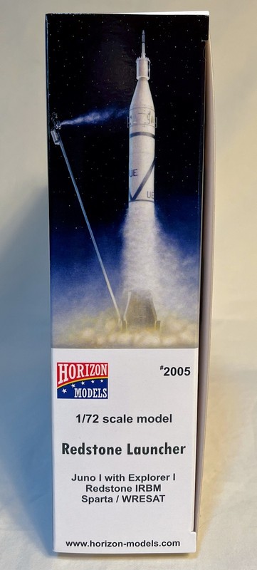 Horizon Models REDSTONE LAUNCHER Rocket 1/72 Scale Plastic Model Kit NEW gallery