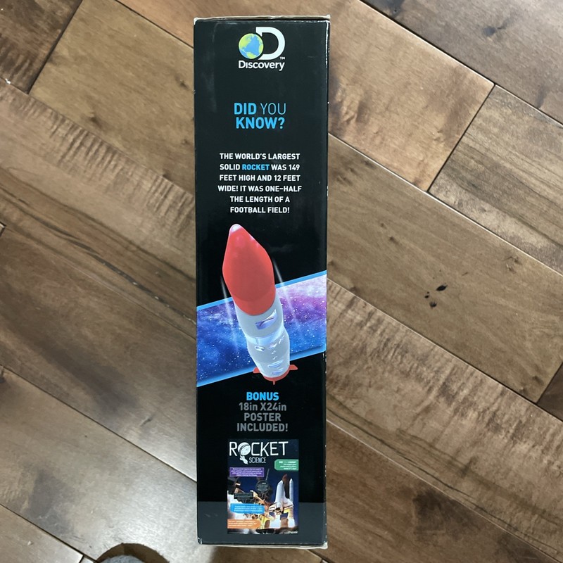 Discovery Propulsion Rocket STEM Powered By Baking Soda Citric Acid New Open Box gallery