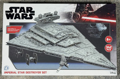 Imperial Star Destroyer Set Paper Model Kit 4D Cityscape Disney