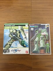 Bandai Zaku Warrior 0129456 02, Gunpla 1982 No11 0008653 Open