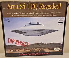 Testors Area S4 UFO Revealed Kit # 576 Open Box Sealed Bags 1:48