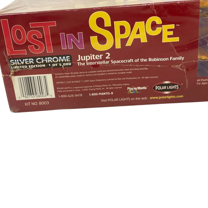 Polar Lights Lost In Space Jupiter 2 Silver Chrome Limited Edition Model Kit NEW gallery