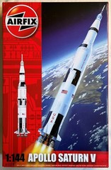 Airfix APOLLO SATURN V 1/144 Scale Plastic Model Kit Space Rocket NEW Sealed