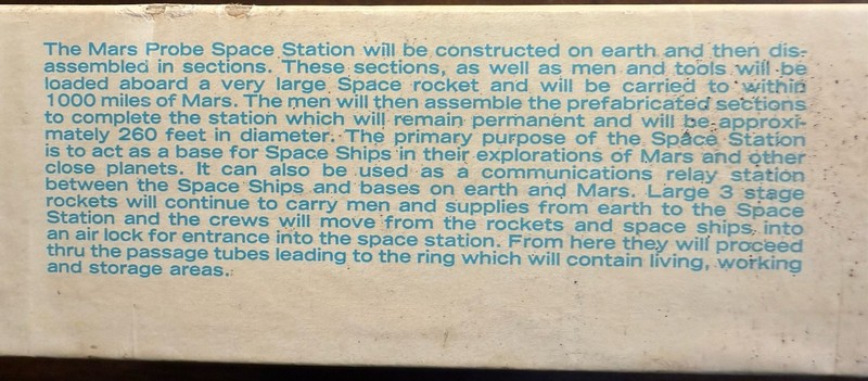 1975 LINDBERG MARS PROBE SPACE STATION Plastic MODEL KIT No 1148 150 New Rare gallery