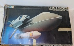 Revell 4736 Space Shuttle Challenger & Booster Rockets 1/144 Scale New Open Box