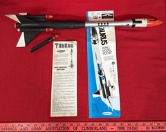 Centuri Taurus Rocket Model 1972 Built Instructions Manual KB-3 vintage