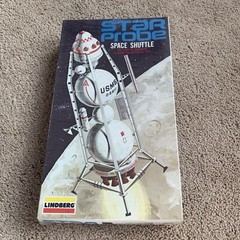 1976 Lindberg Star Probe Space Shuttle Model Kit #1147 sealed great condition