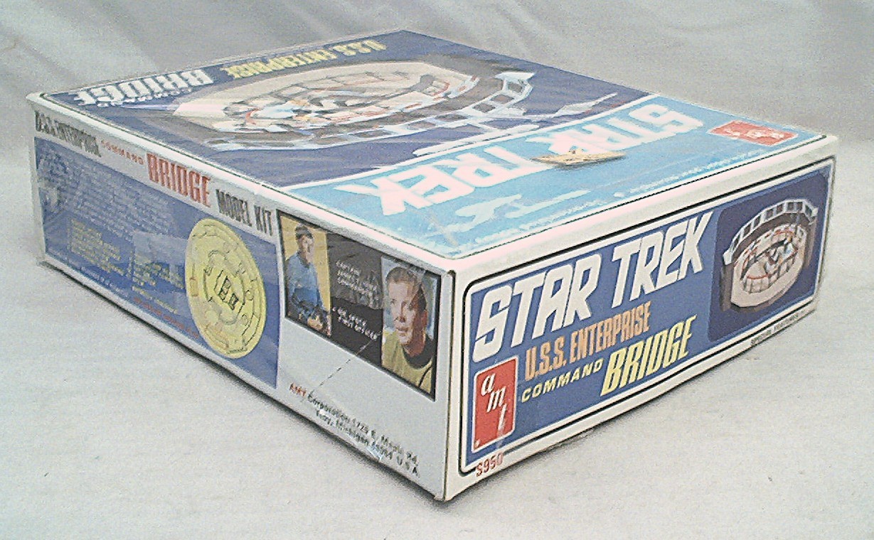 1975 # S950 AMT STAR TREK U.S.S. ENTERPRISE COMMAND BRIDGE KIT - STILL SEALED gallery