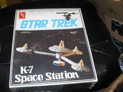Sealed K-7 Space Station 1:7600 Scale Model Kit from 1970s – #S955