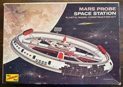 1975 LINDBERG MARS PROBE SPACE STATION Plastic MODEL KIT No 1148 150 New Rare