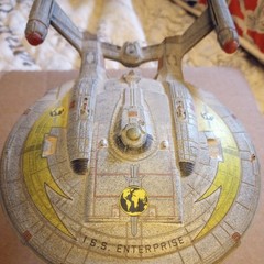 Polar Lights Star Trek Mirror Darkly I.S.S. Enterprise NX-01 Model 1:1000 built
