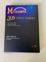 Menaimpk 3D Metal Model Kit 5-pack Mystery Pack
