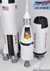 1/144 Scale NASA Saturn V Rocket Model 3D Build Painted Detail version Big Size